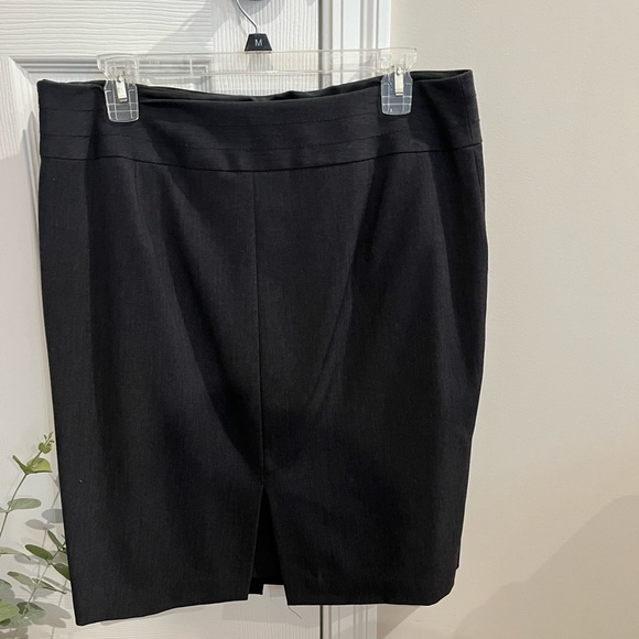 Black and Dark Grey Pencil Skirts - Picture 4 of 7